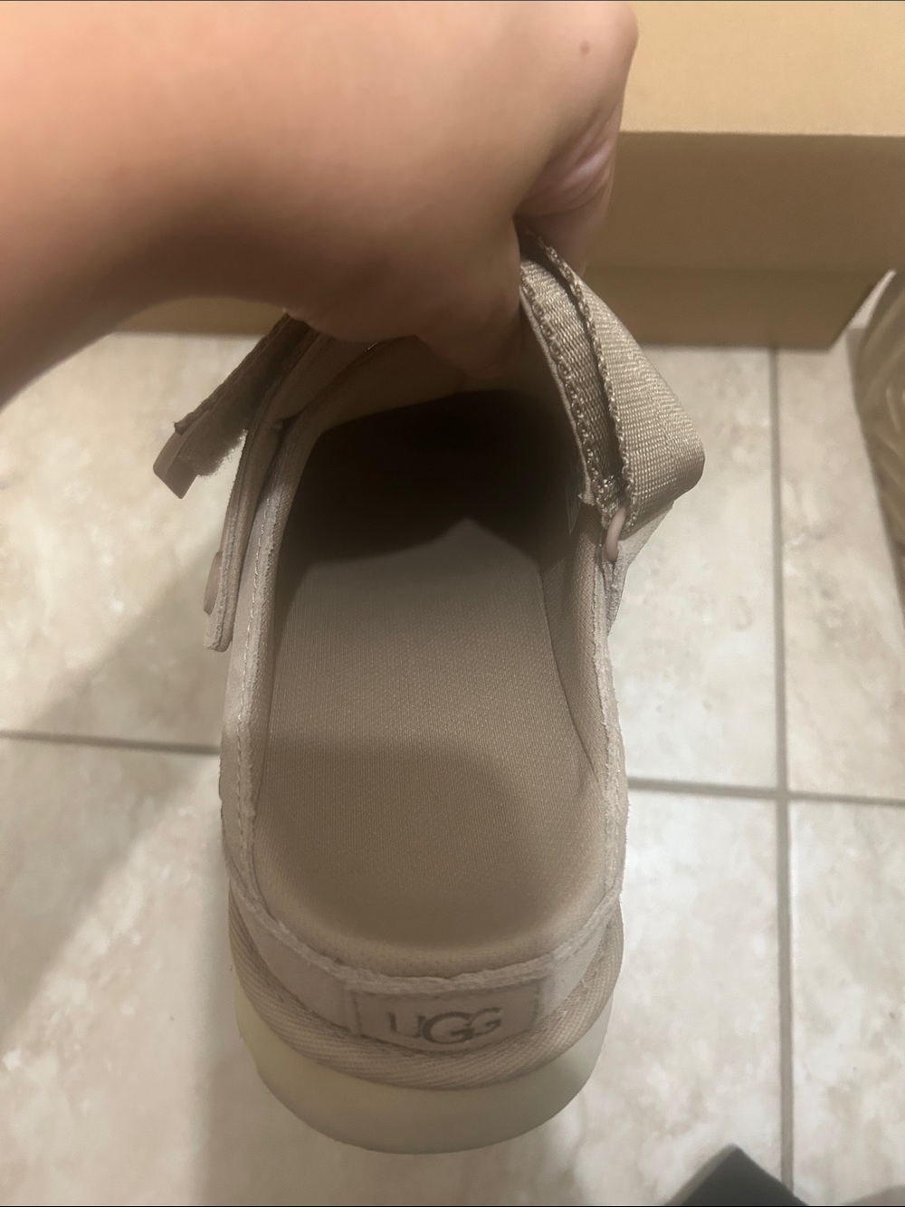 UGG Goldenstar Slip-On Clog - Sand (women’s) - Picture 8 of 12